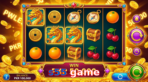 Main screen of S55 Game pg page for PK players