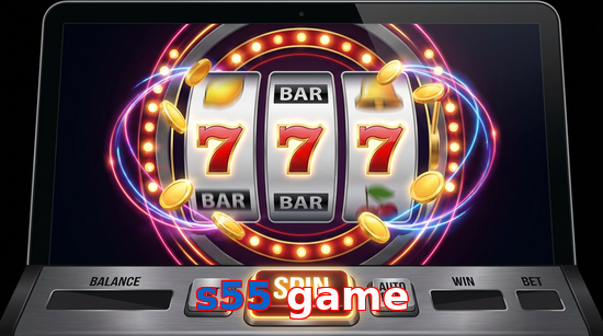 Main screen of S55 Game slots page for PK players